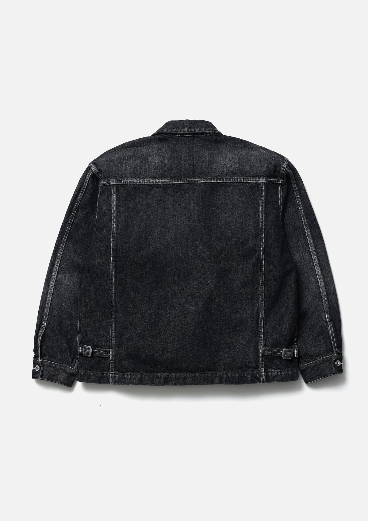 WASHED DENIM ENGINEER JACKET