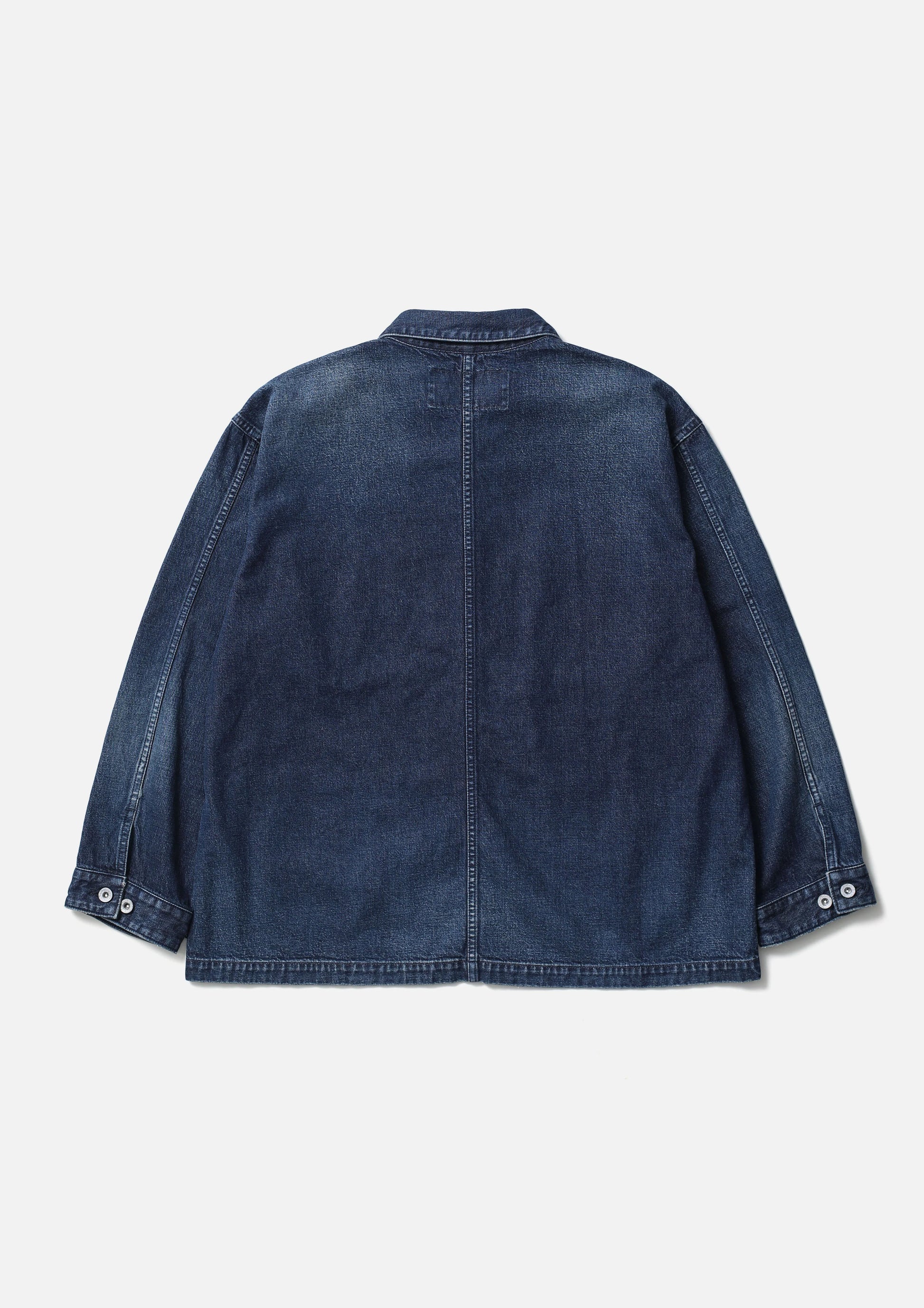 WASHED DENIM COVERALL JACKET – TIME AFTER TIME WASHED DENIM COVERALL JACKET – TIME AFTER TIME