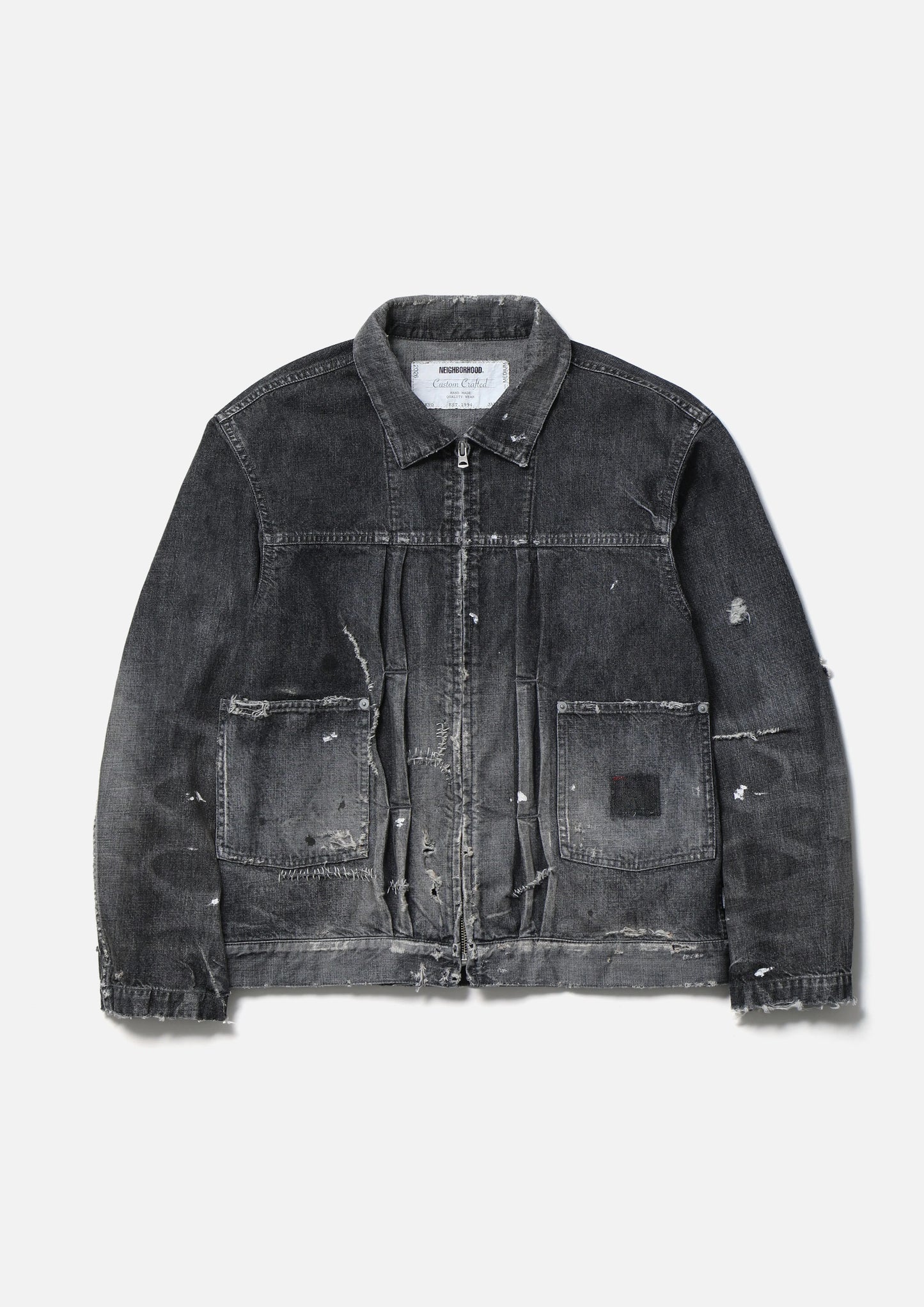 SAVAGE LW DENIM ZIP JACKET – TIME AFTER TIME