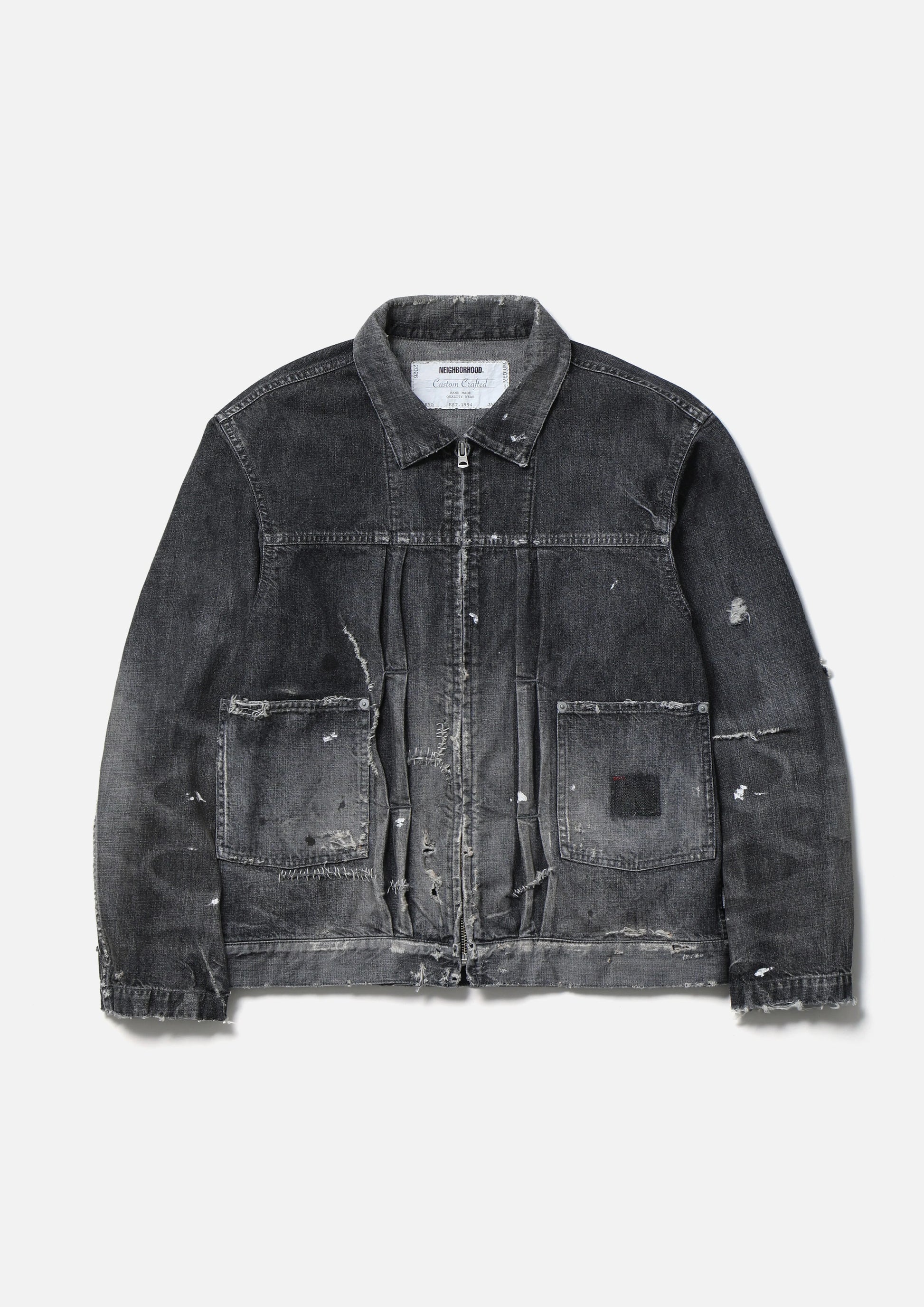 SAVAGE LW DENIM ZIP JACKET – TIME AFTER TIME