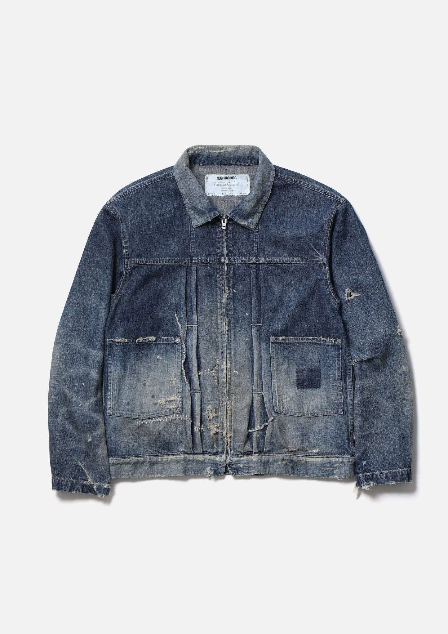 SAVAGE LW DENIM ZIP JACKET – TIME AFTER TIME