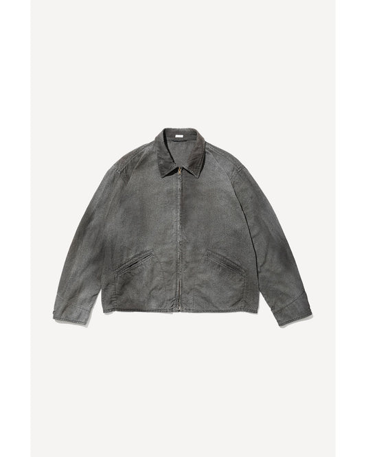 Vintage Black Chambray Sports Jacket