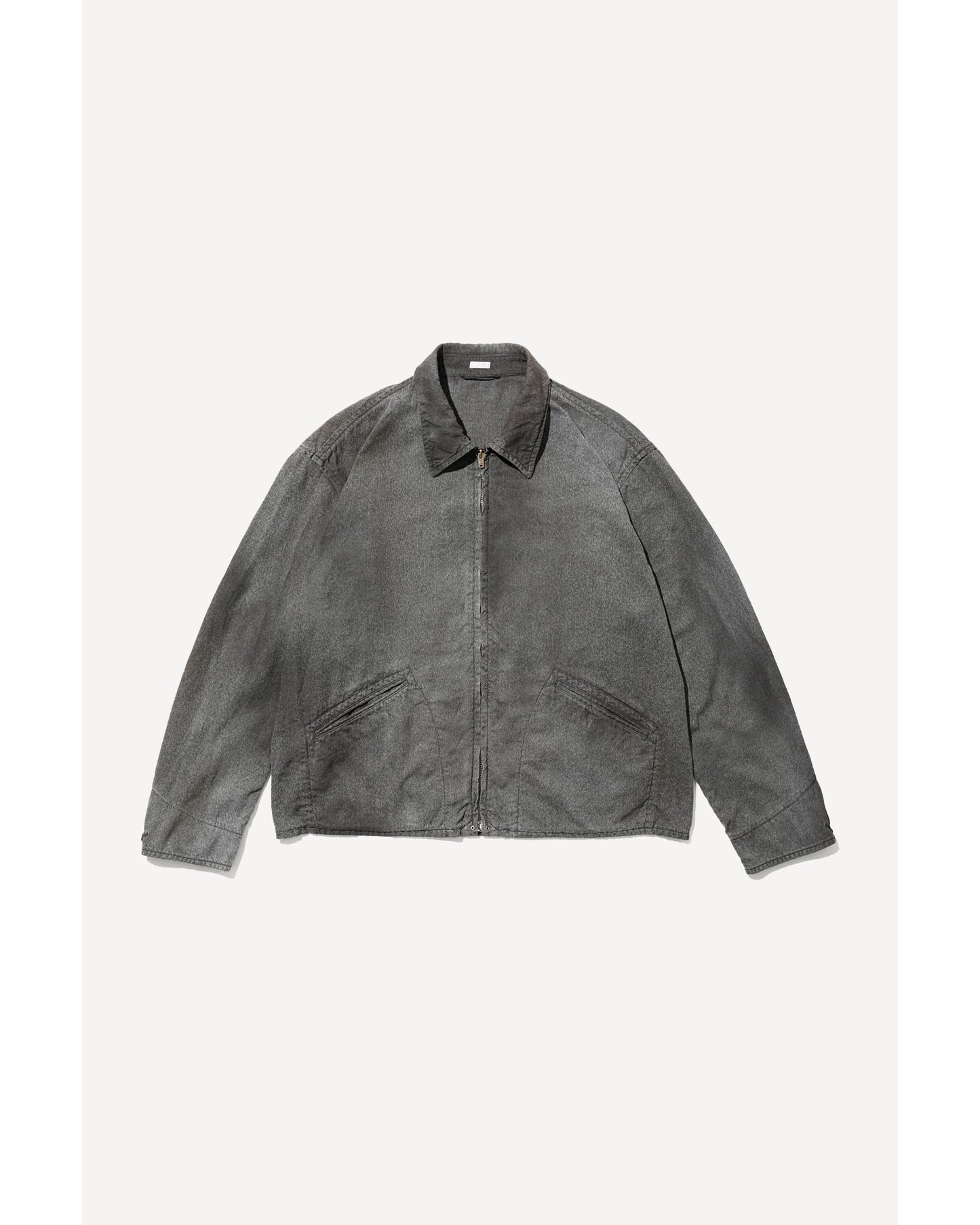 Vintage Black Chambray Sports Jacket