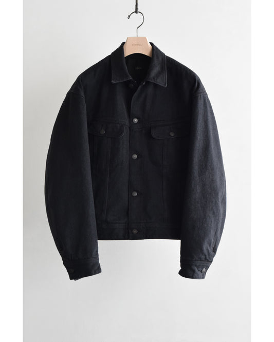 ブラックデニム ジャケット BLACK