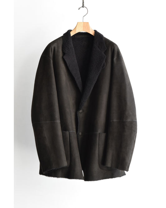 シープスキン ジャケット BROWN