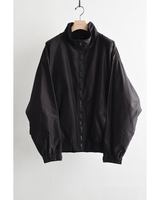 コットンシルク トラックジャケット BROWN