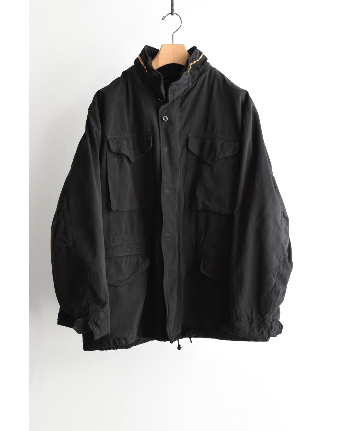 製品染　M65ジャケット BLACK