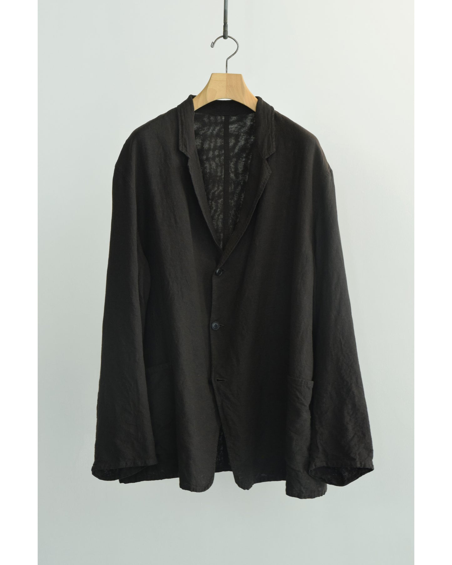 シルクコットン ジャケット BROWN