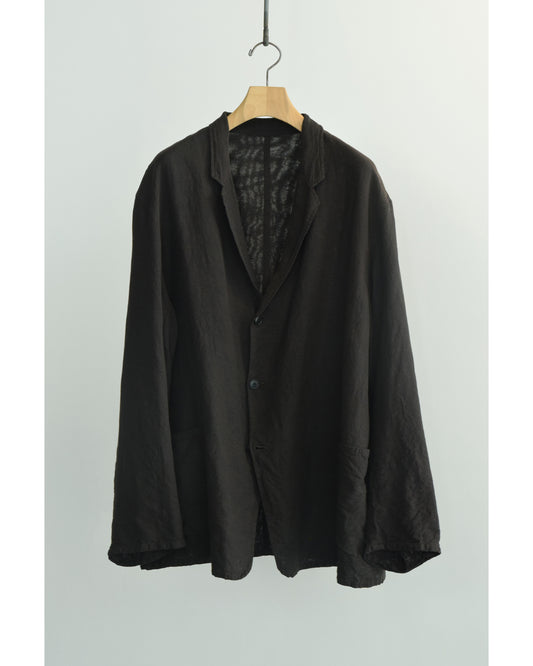 シルクコットン ジャケット BROWN