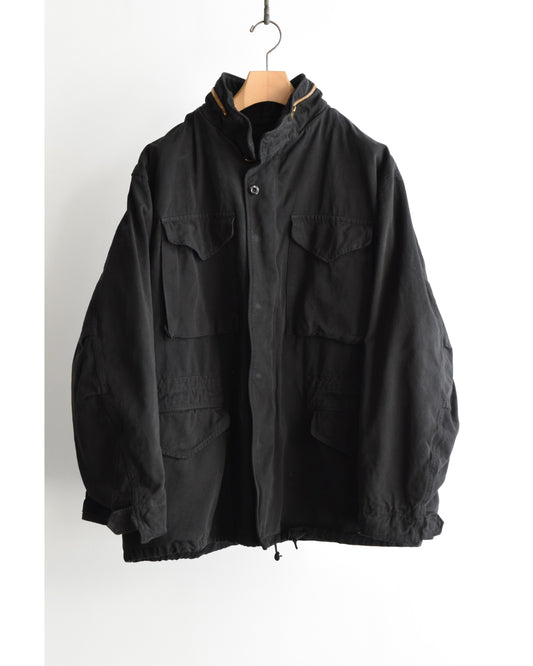 製品染 M65ジャケット BLACK