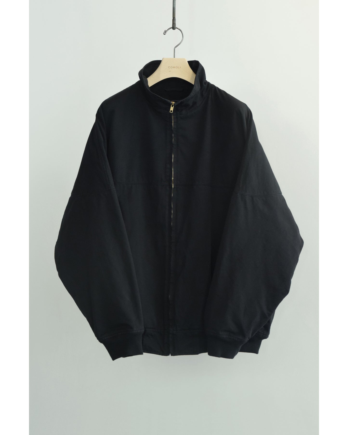 ポストワークツイル キャップショルダーブルゾン BLACK