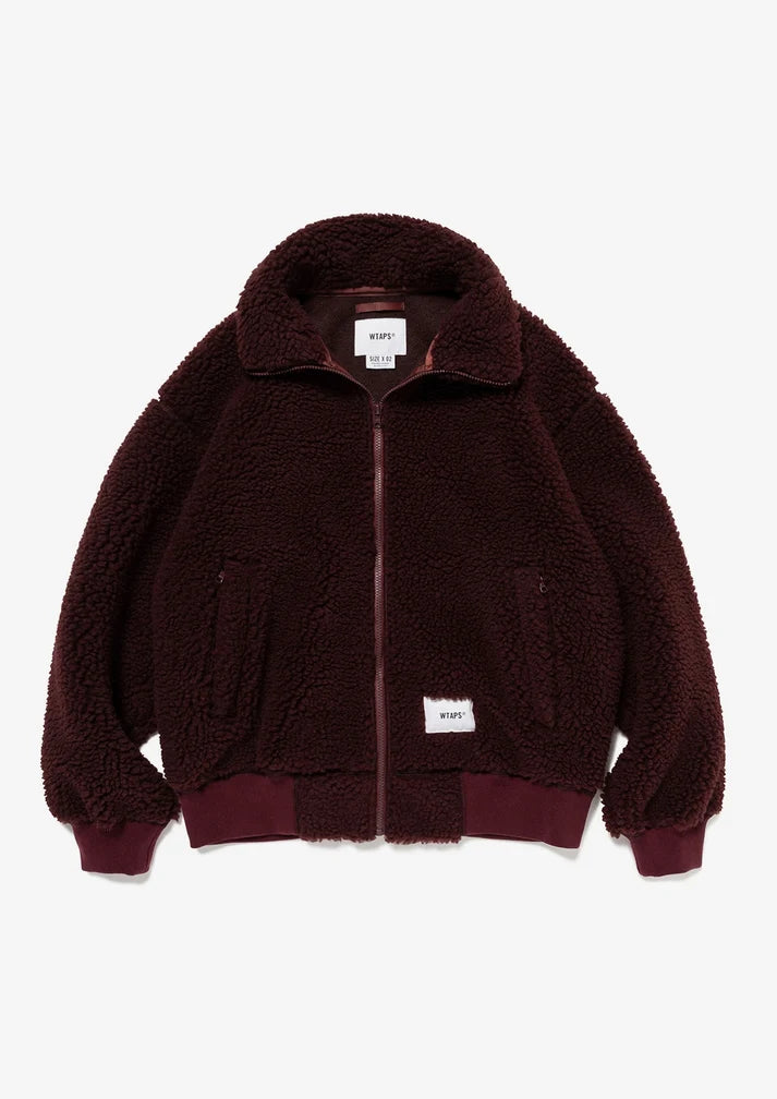 FLORETS / JACKET / POLY. BOA. TEXTILE