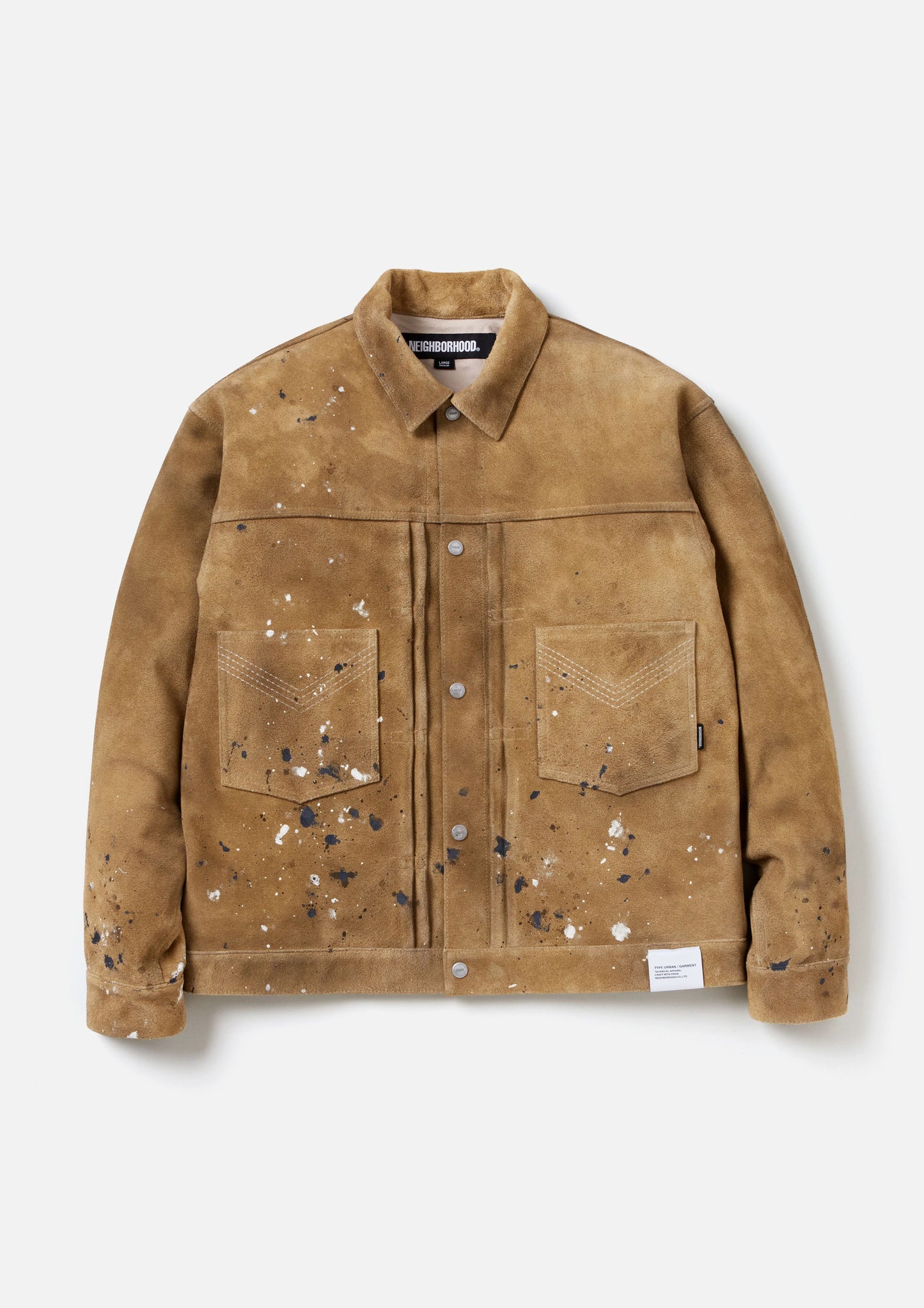 DRIP SUEDE JACKET