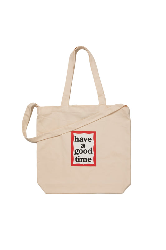 FRAME CANVAS 3WAY TOTE