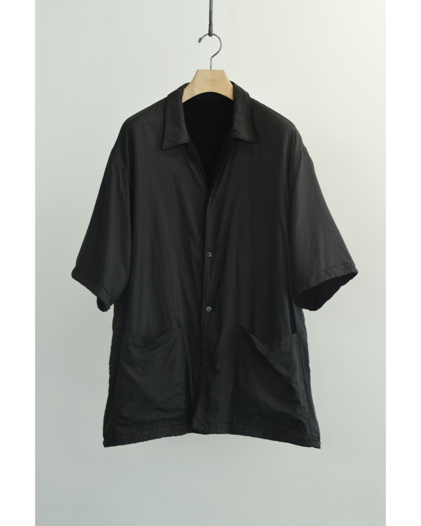 リバーシブル 半袖シャツ BLACK