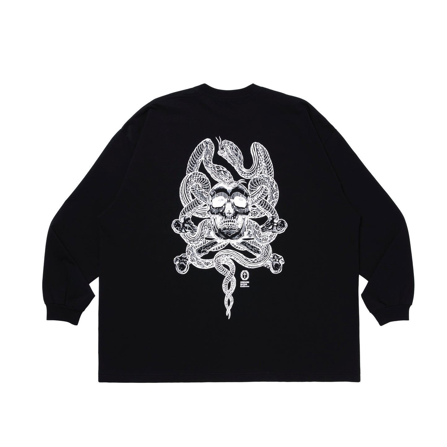ASIC Oversized L/S Tee (Skull N' Snake)