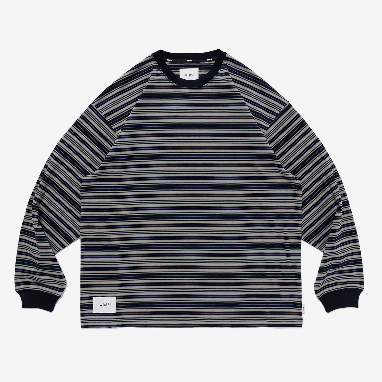 WTAPS Cut&Sewn BDY / LS / COTTON. TEXTILE. SIGN