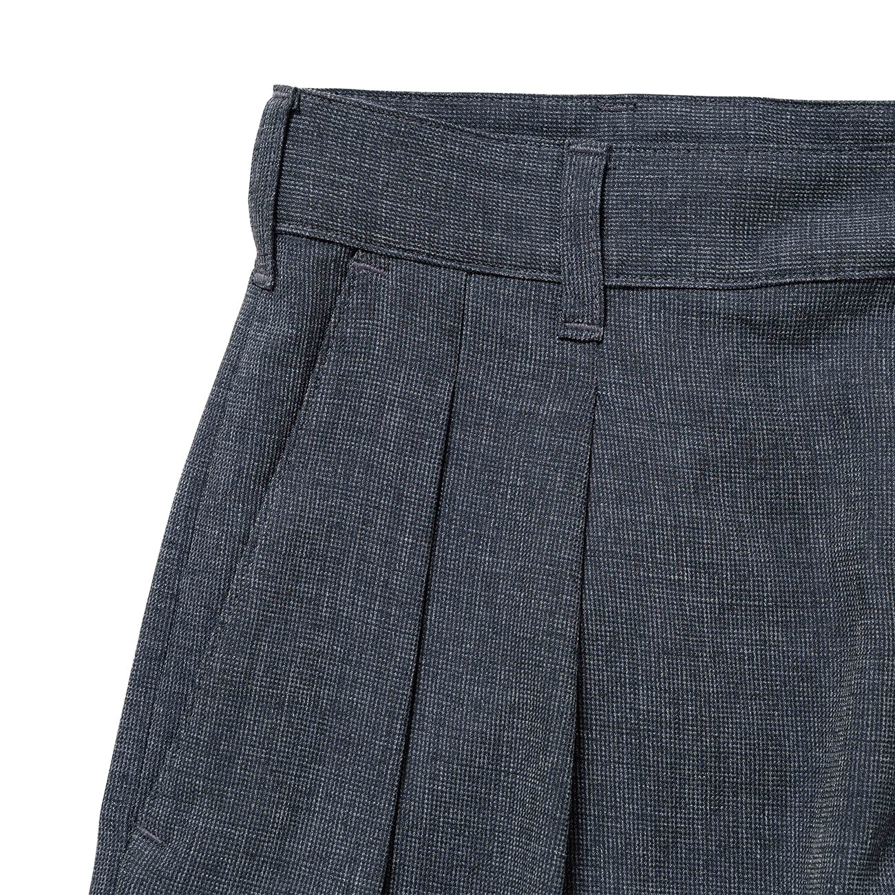 TRDT1802 / TROUSERS / POLY. MELANGE. TEXTILE