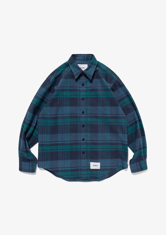 TXT 01 / LS / COTTON. FLANNEL. TEXTILE
