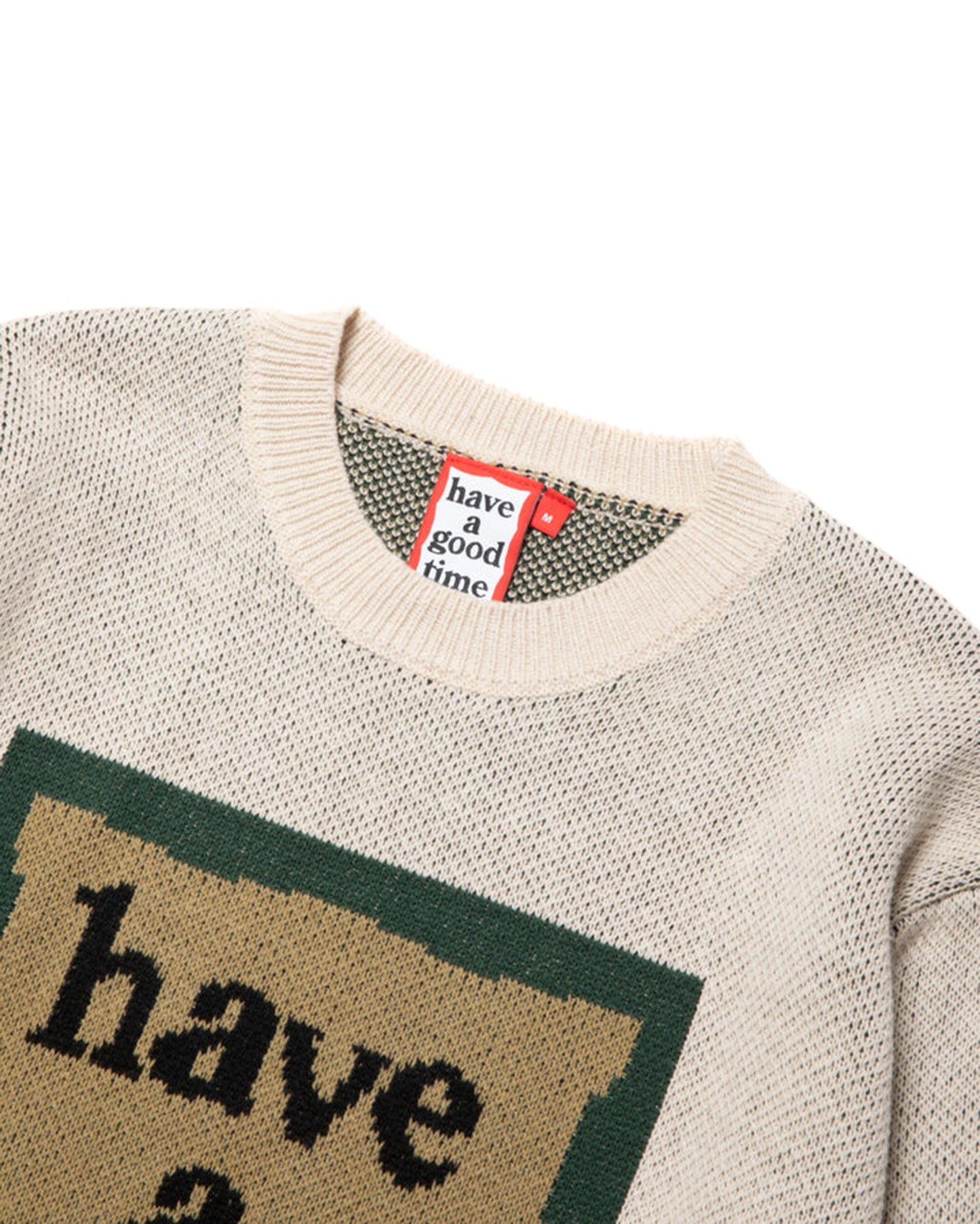 MILITARY FRAME KNIT SWEATER