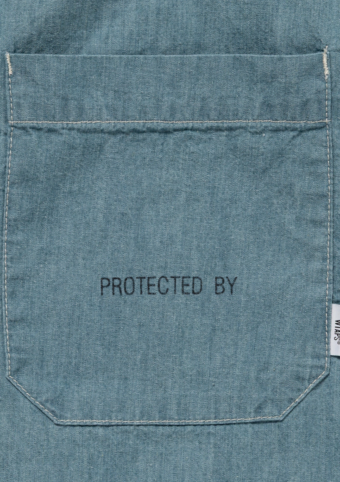 CB / LS / COTTON. CHAMBRAY