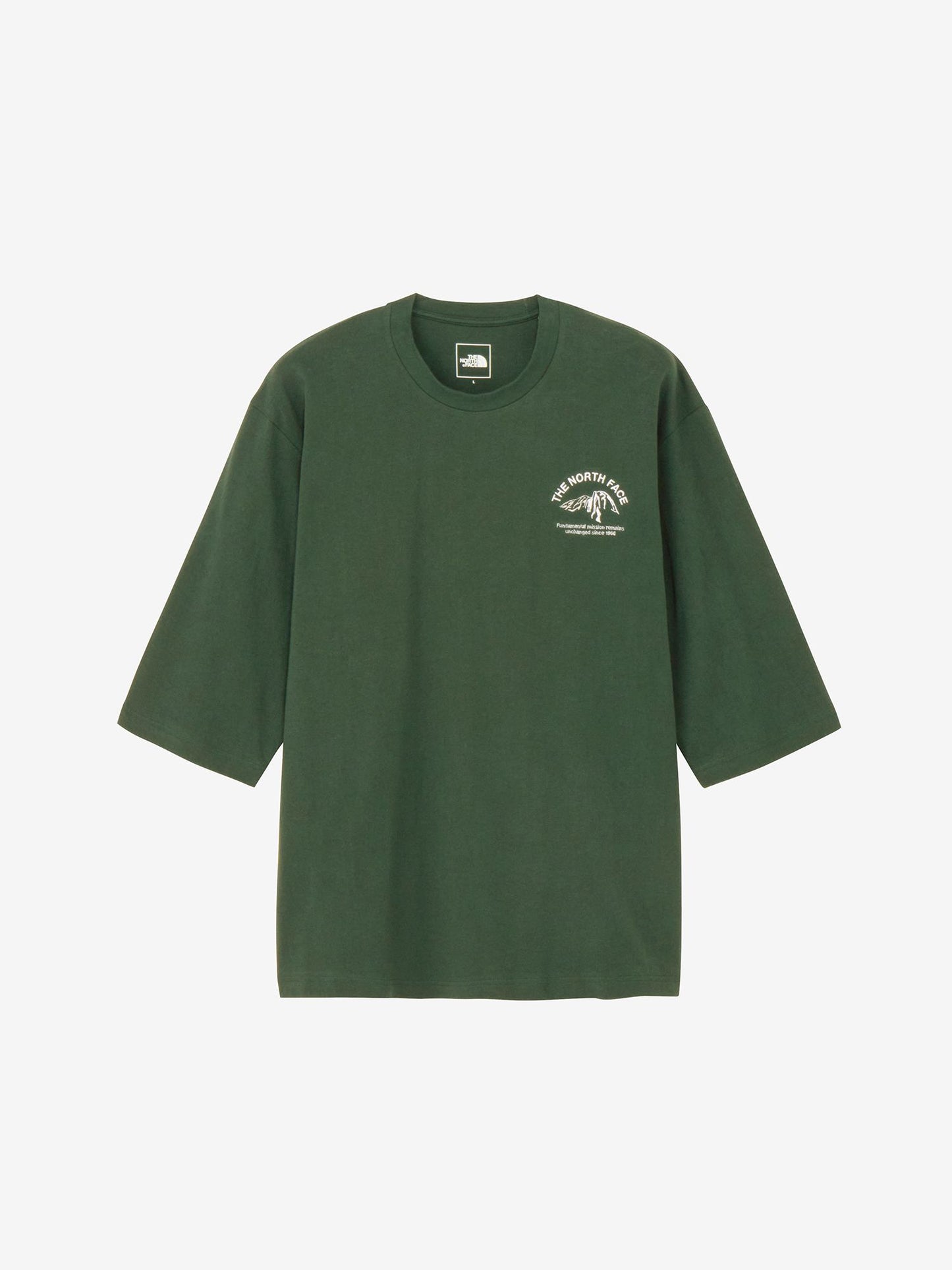 3/4 Sleeve One Point Logo Tee