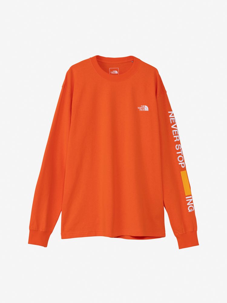 L/S NEVER STOP ING Tee