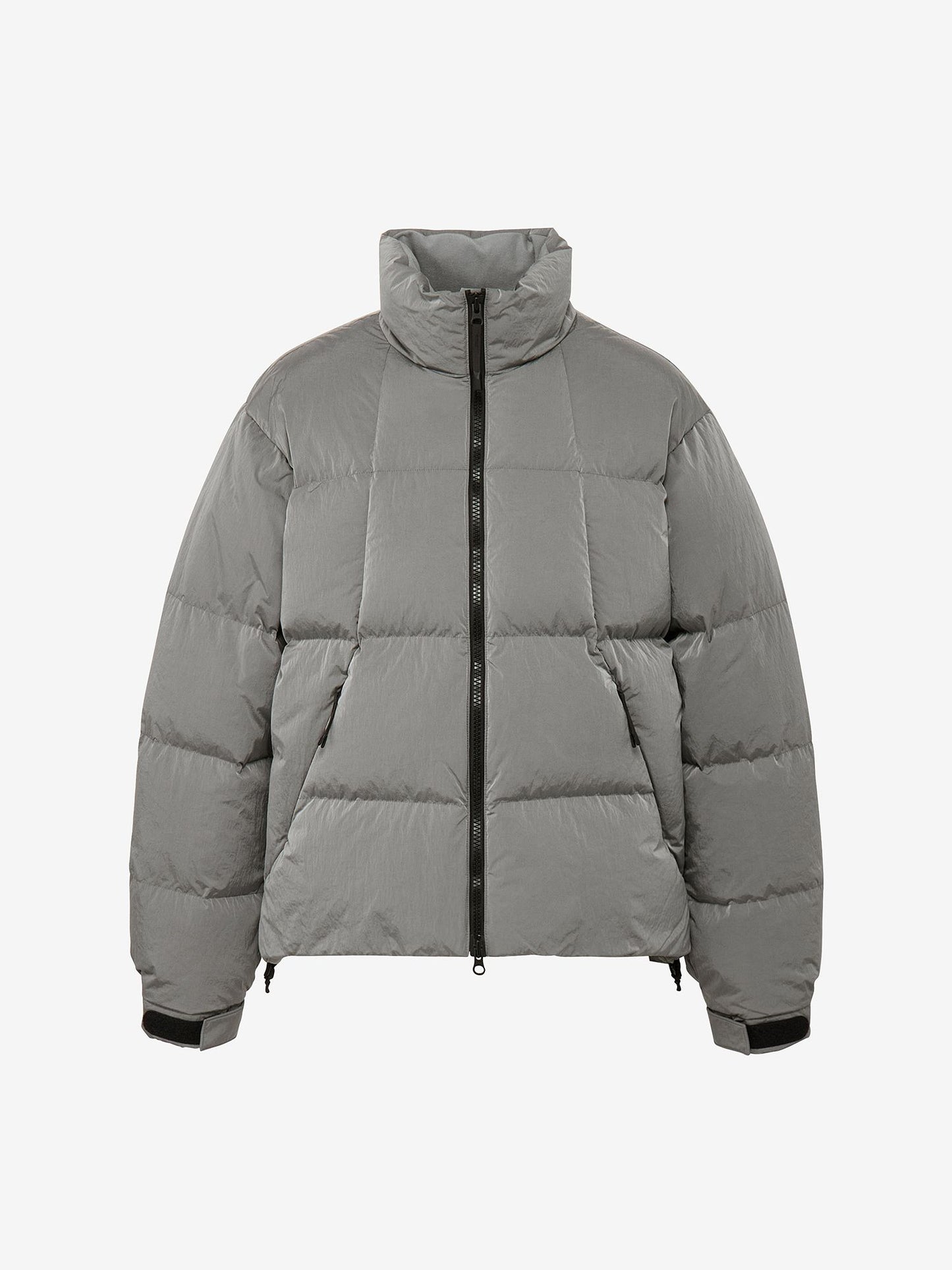 Dope Dyed Ripple Nylon Down Jacket