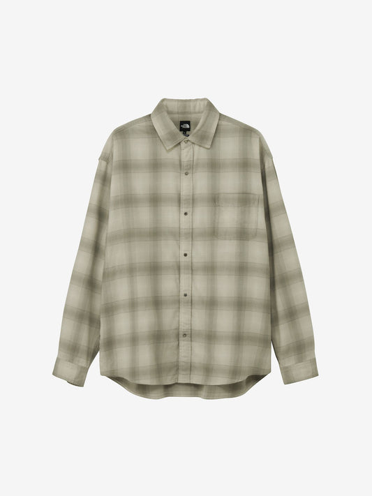 L/S Flannel Ombre Check Shirt