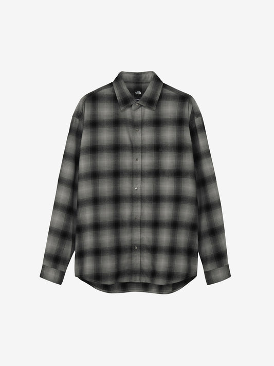 L/S Flannel Ombre Check Shirt