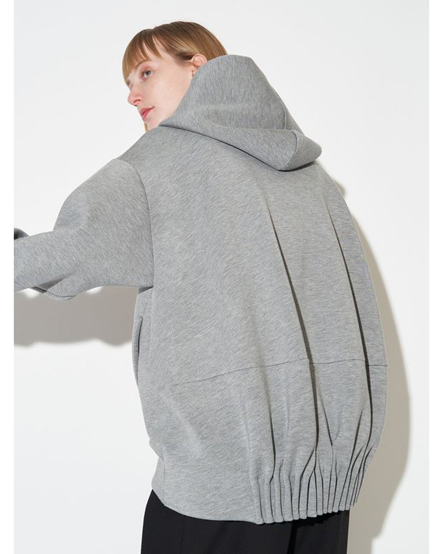 TUCK HEM HOODIE