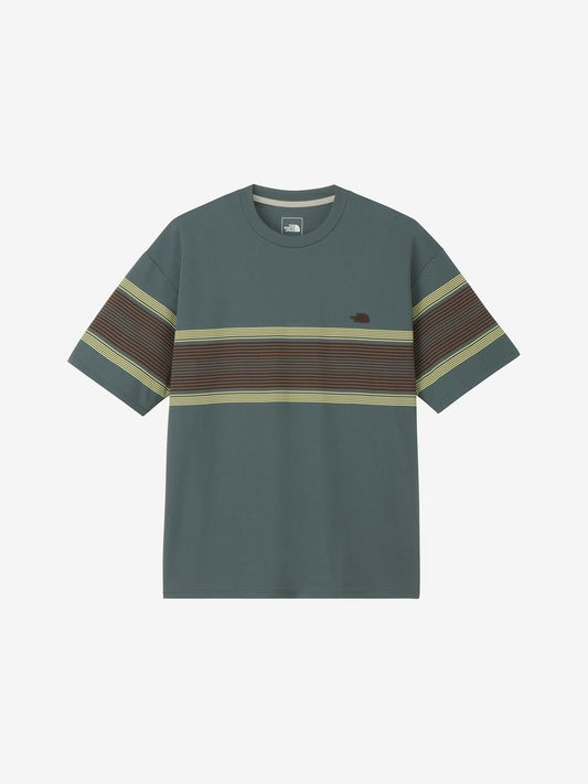 S/S Free Run Panel Border Crew