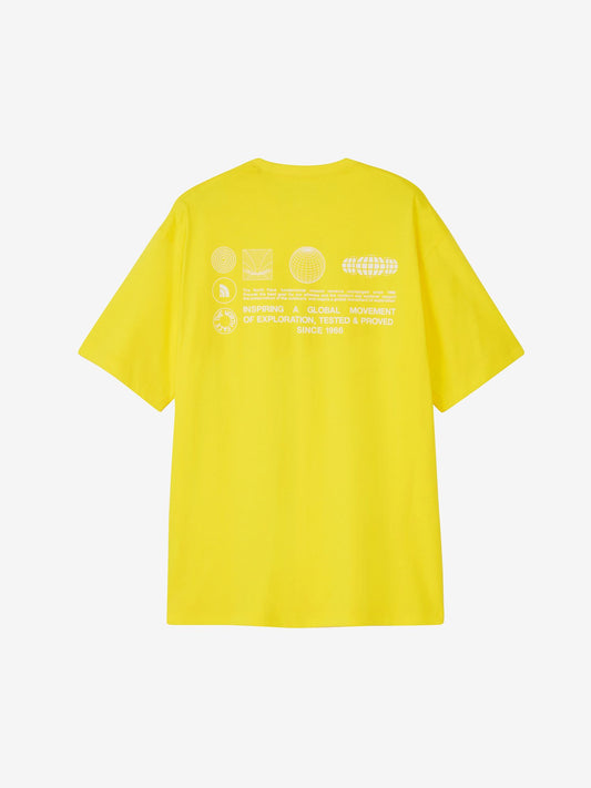 S/S FD Globe Grid Cotton Tee