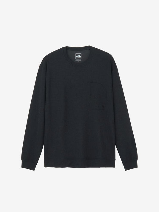 L/S Crepe Weave Tee