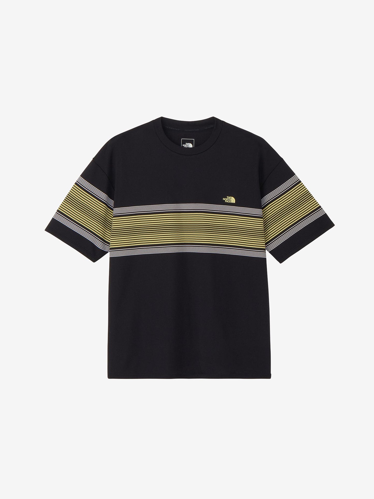 S/S Free Run Panel Border Crew