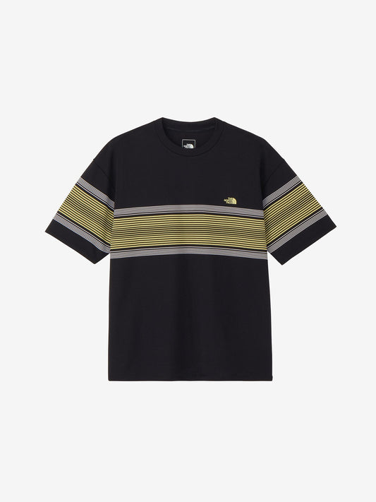 S/S Free Run Panel Border Crew