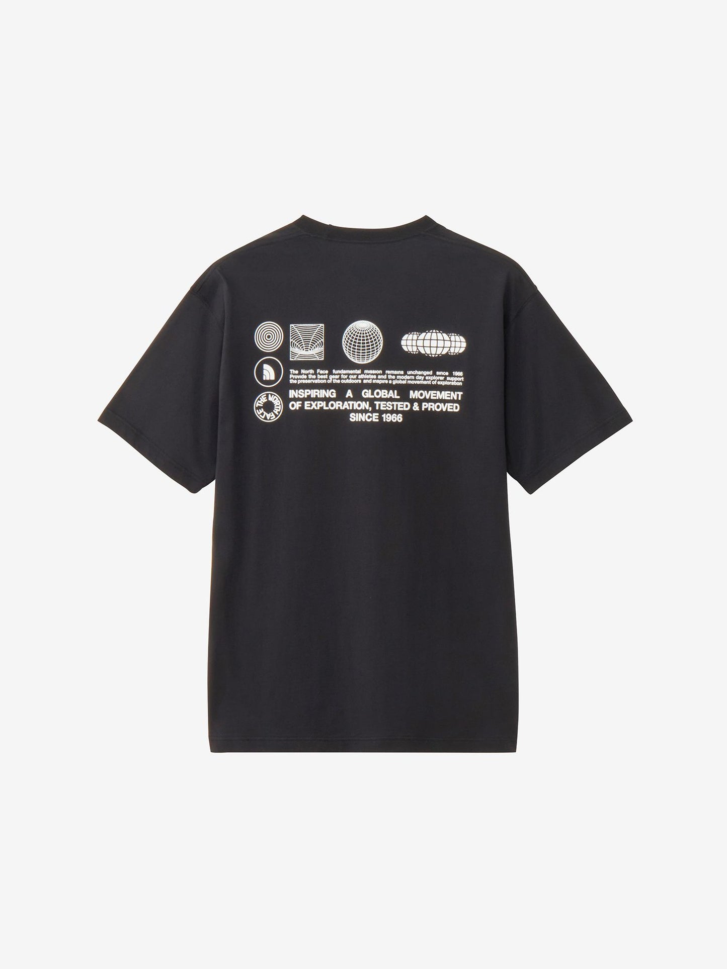 S/S FD Globe Grid Cotton Tee
