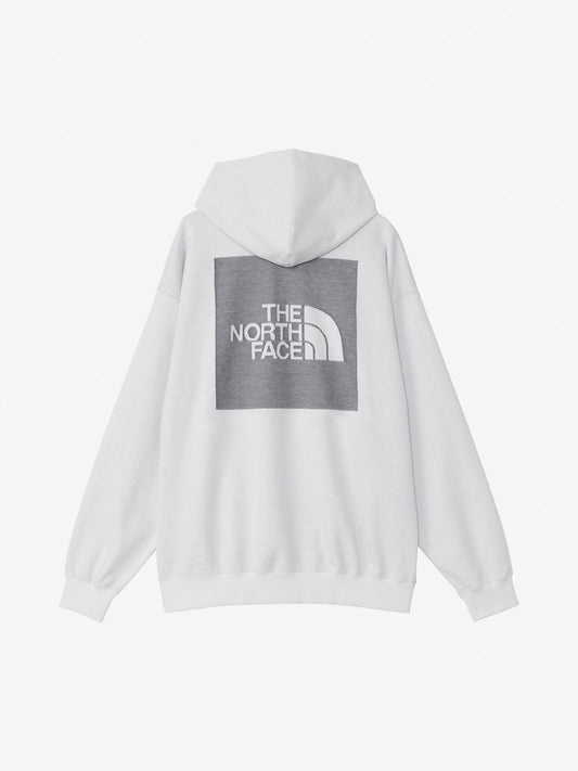 Jacquard Back Square Logo Hoodie