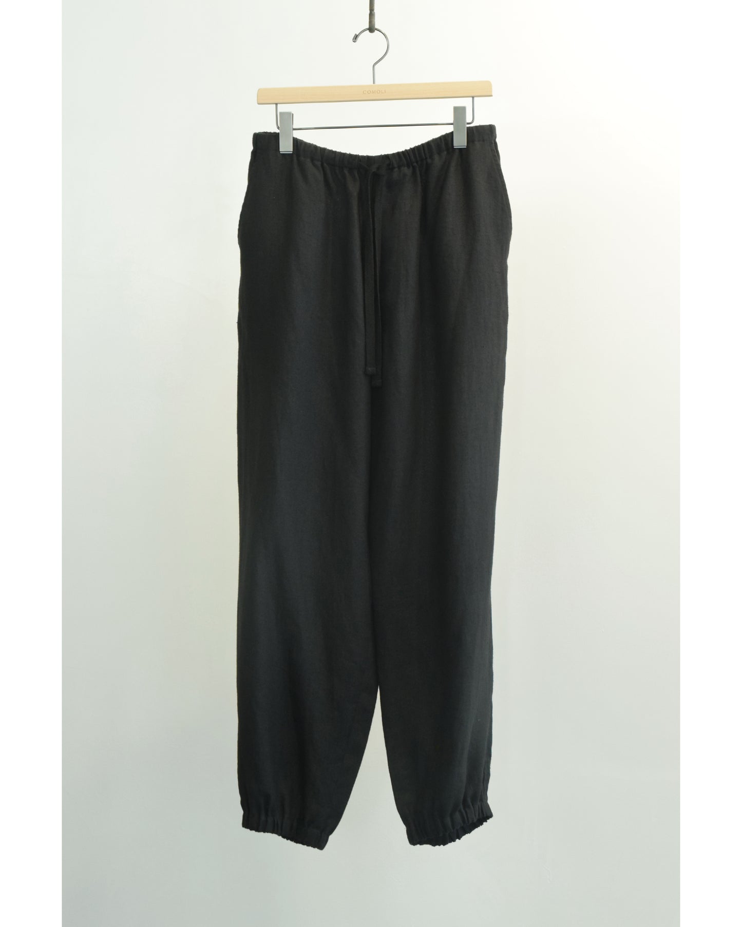 カナパ ドローストリングパンツ BLACK