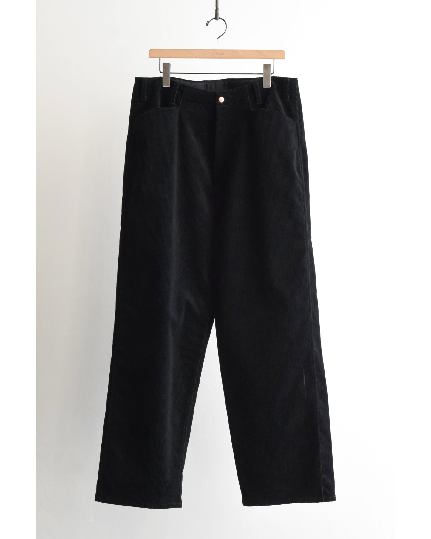 コーデュロイ ワークパンツ BLACK