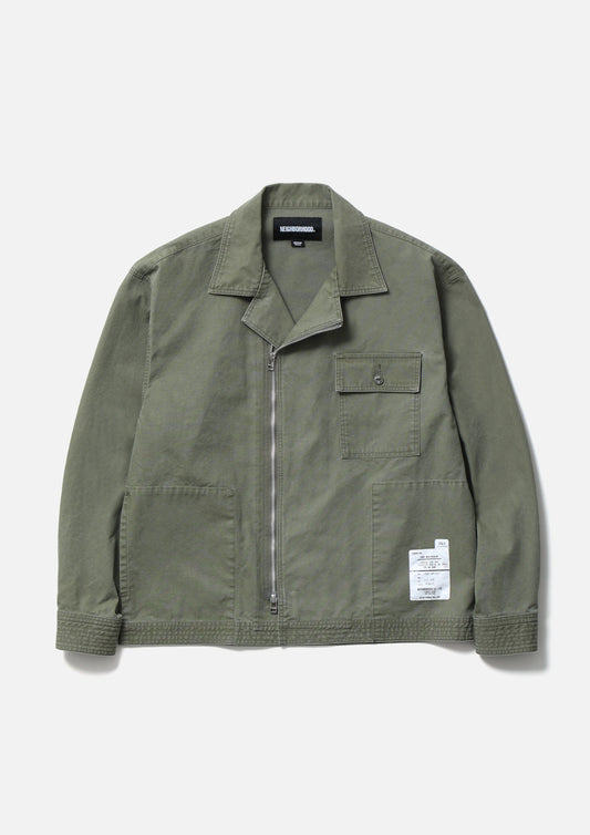 ZIP FIELD SHIRT LS