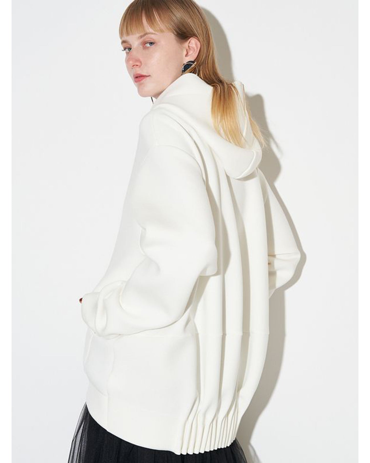 TUCK HEM HOODIE