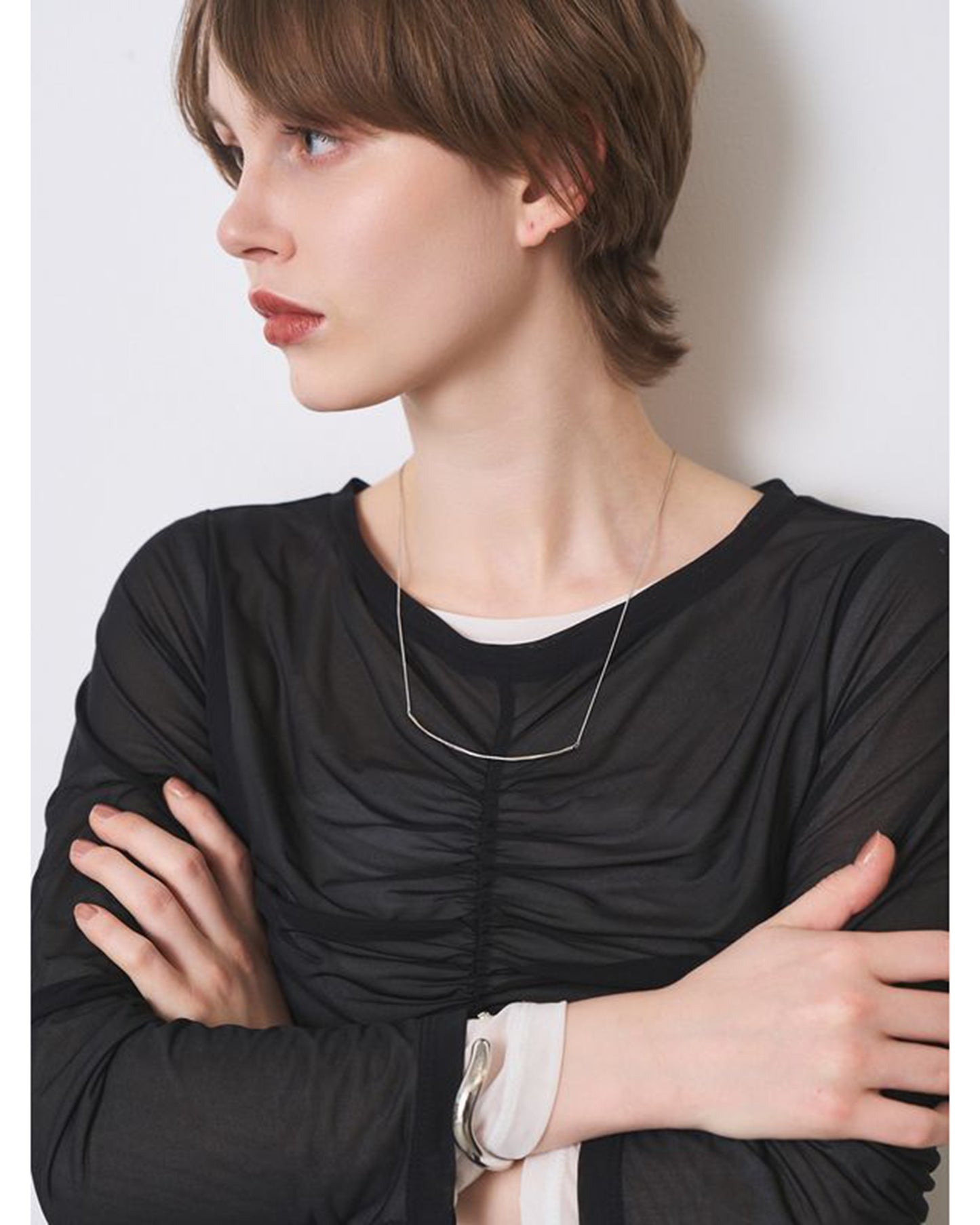 PEARL SLIDER NECKLACE