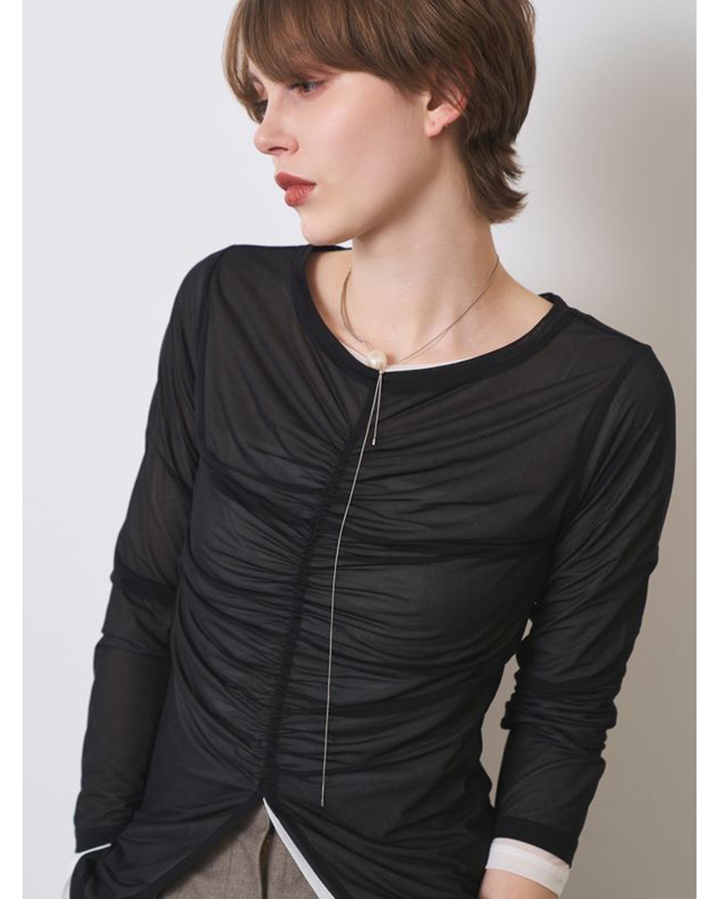 PEARL SLIDER NECKLACE
