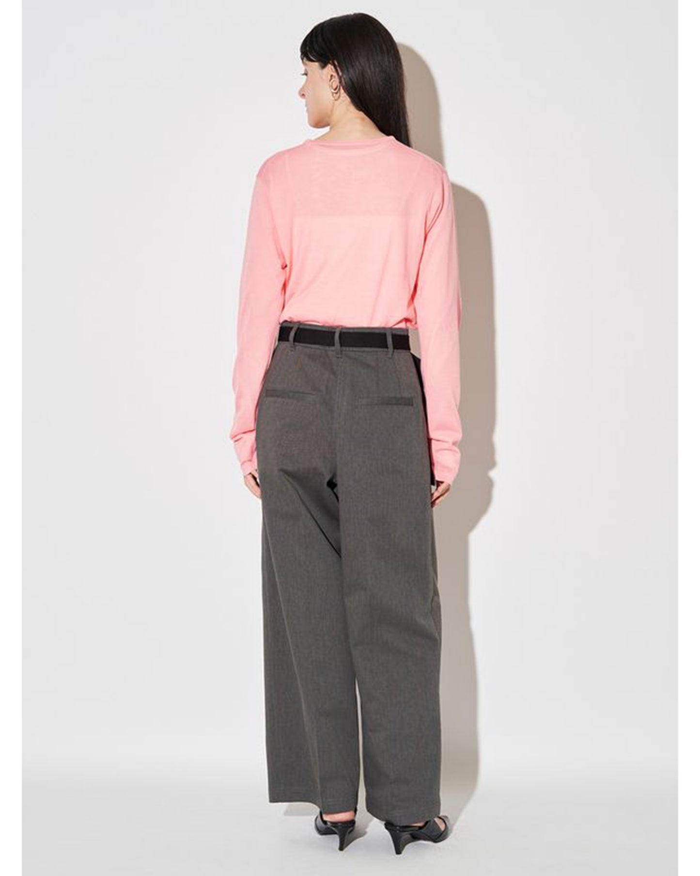 WOOL SHEER LONG-T KT