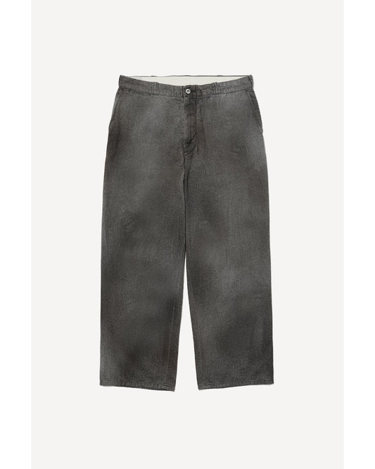 Vintage Black Chambray Work Pants