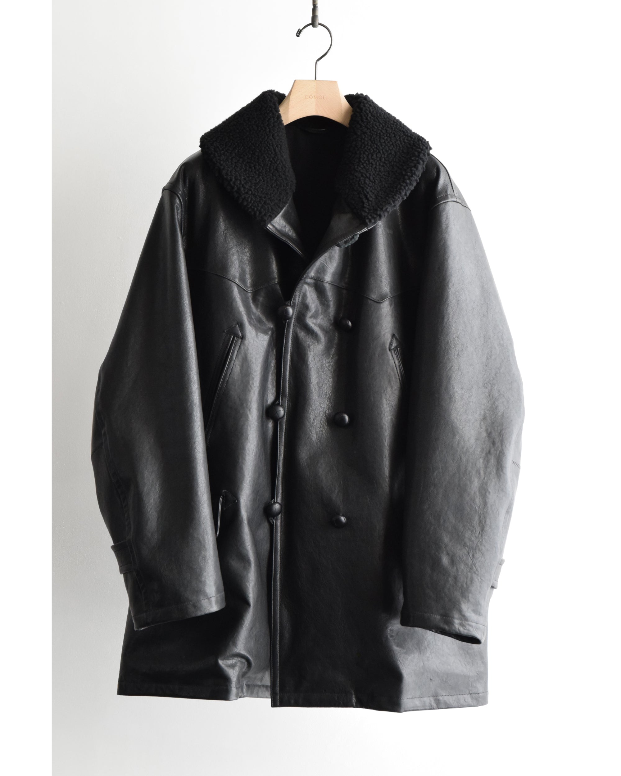 ラムレザー カナディアンコート BLACK – TIME AFTER TIME