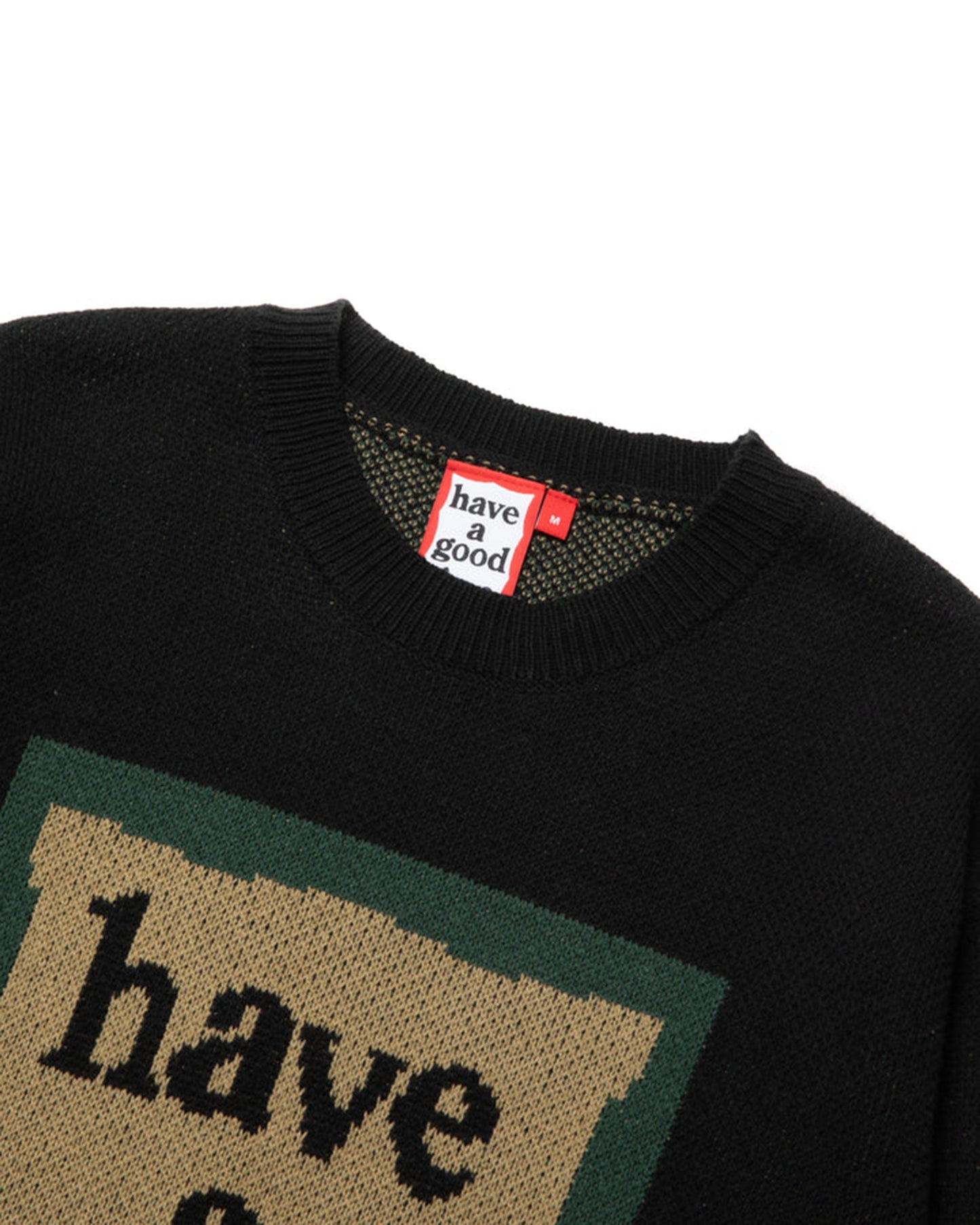 MILITARY FRAME KNIT SWEATER