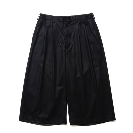 CA/W Flannel Shin Cut Wide Easy Trousers