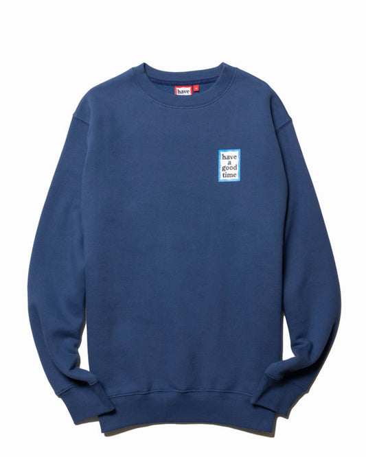 MINI BLUE FRAME CREWNECK FL